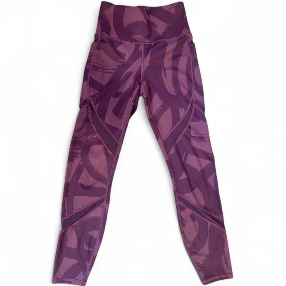 Athleta Tenacity Brush Strokes 7/8 Legging Tight in Powerlift - Picture 4 of 7